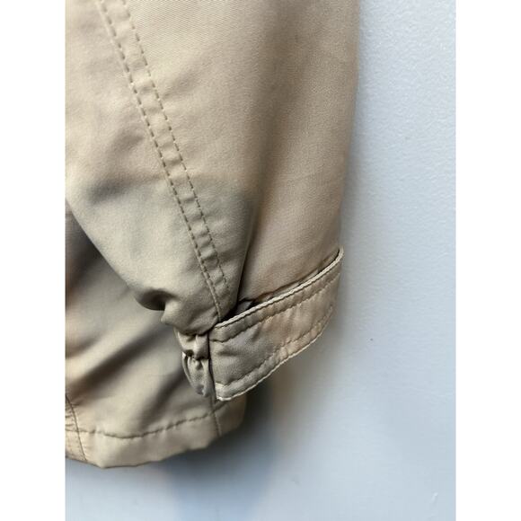 Mackintosh New England Hooded jacket Womens Small Tan Neutral Snap/Zip Mature - Picture 8 of 12